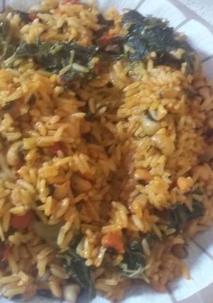 A picture of Jollof.