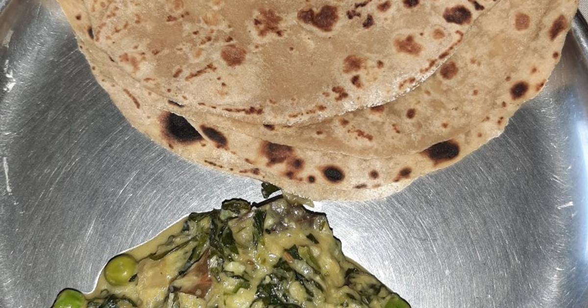 Restaurant style fenugreek peas cream curry Recipe by Reema's Cozy