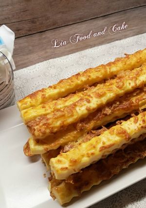 Sajtos rúd gluténmentesen és laktózmentesen recept fotója