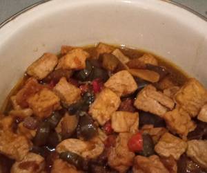 Resep Unik Tahu Tempe Terong Saus Tiram Sedap Nikmat