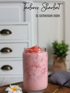 Foto resep Tarbozz Sharbat (es semangka India)