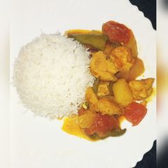 A picture of Chicken Jalfrezi.