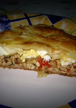 Una foto de Tarta de pollo 🐣