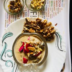 A picture of Walnut Halwa.