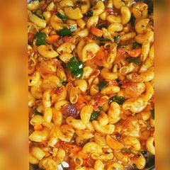A picture of Sauce pasta.