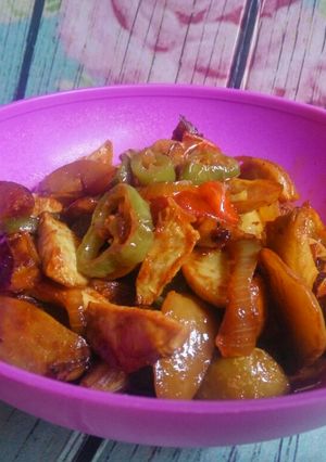 Foto resep Tumis jengkol manis pedas