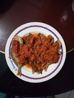 Foto resep Sambal goreng ikan bawal