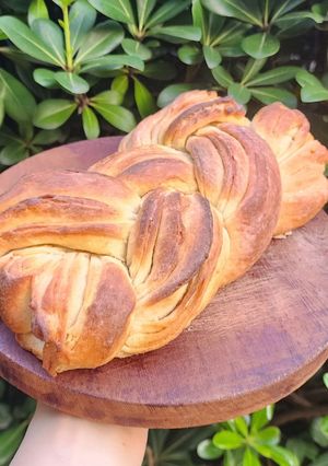 Una foto de 🧉🧉 Trenza hojaldrada de grasa 🧉🧉