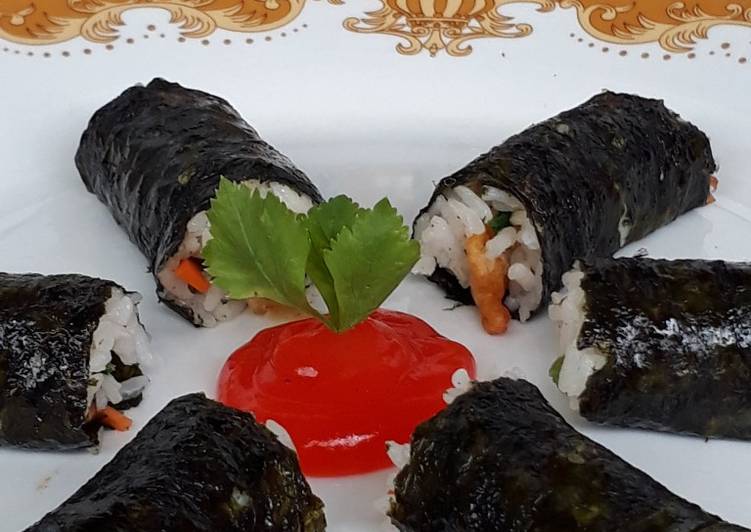 Sushi homemade