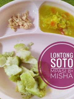 Foto resep Lontong Soto MPASI 8+