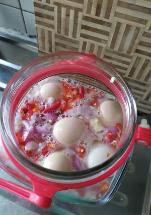 Foto resep Telur asin rasa rasa