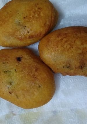 A picture of Kamal kakdi tikki.
