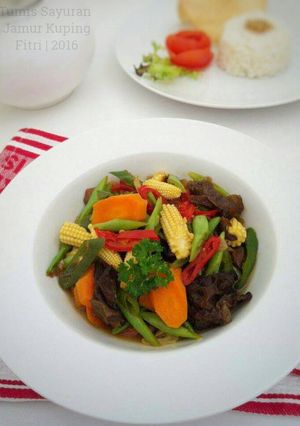 Foto resep Tumis Sayuran Jamur Kuping(#Postingrame2_Sayurtumis)