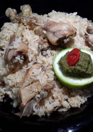 A picture of Chicken Pulav.