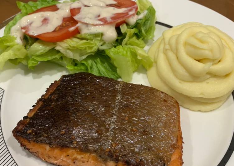 Resep Grilled Salmon Lezat