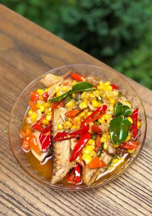 Foto resep Tumis ikan cue judes