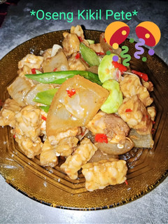 Foto resep Oseng Kikil,Pete,Tahu,Tempe