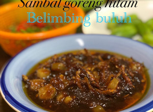 Gambar Sambal goreng hitam belimbing buluh
