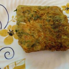 A picture of Bread omelette.