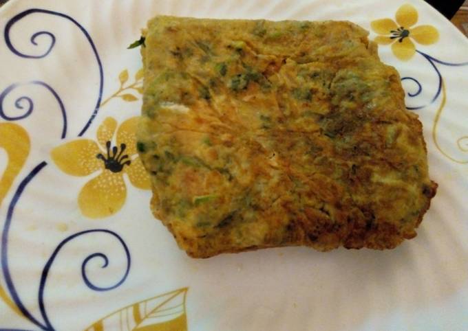 Bread omelette