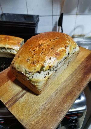 Una foto de Pan de molde con semillas