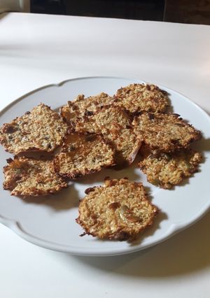 Una foto de Tostadas de repollo sin harina