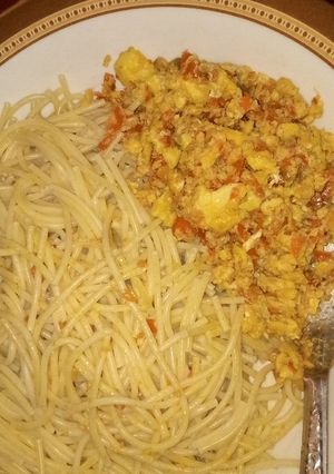 A picture of Spaghetti & Egg Sauce.
