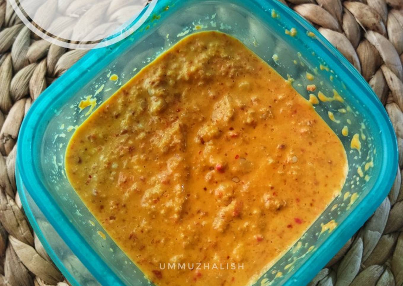 Sambal Kacang (Lauk Pendamping Nasi Uduk)