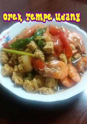 Foto resep Orek TEMPE UDANG