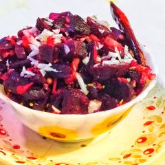 Beetroot Poriyal A picture of Beetroot Poriyal.