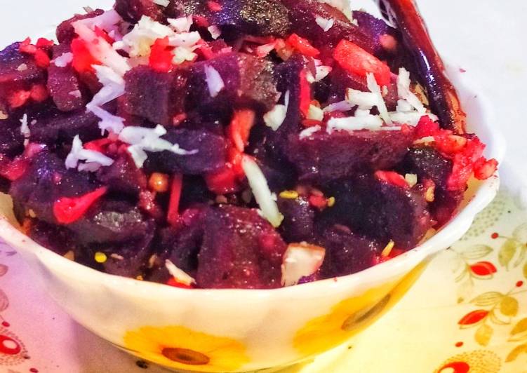 Simple Way to Prepare Super Quick Homemade Beetroot Poriyal