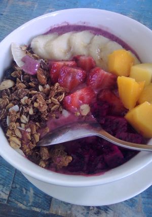 Foto resep Smothie bowl ala cafe