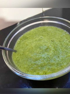 Una foto de Crema de brócoli