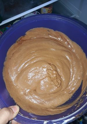 Una foto de Mousse de chocolate