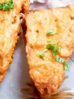 बाजार जैसे टेस्टी ब्रेड पकौड़ा (bajar jaise tasty bread pakoda recipe in Hindi) रेसिपी मुख्य फोटो