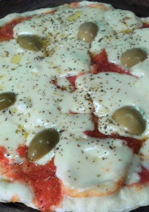 Una foto de Pizza súper expres (sin horno)