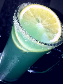 A picture of Blue mocktail.