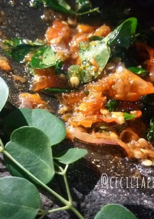 Foto resep Sambal Daun Kelor