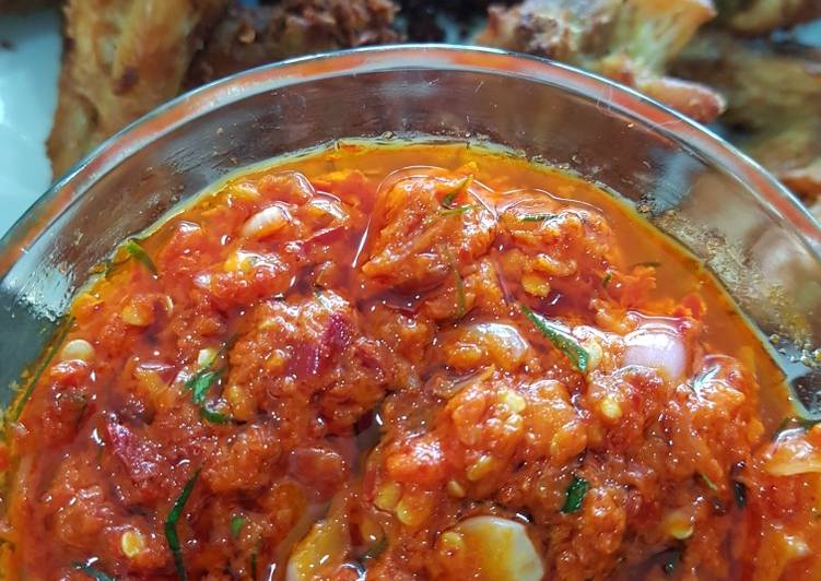 Resep Sambal daun jeruk, Sempurna