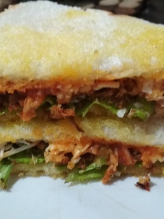 Foto resep Sandwich gulung abon