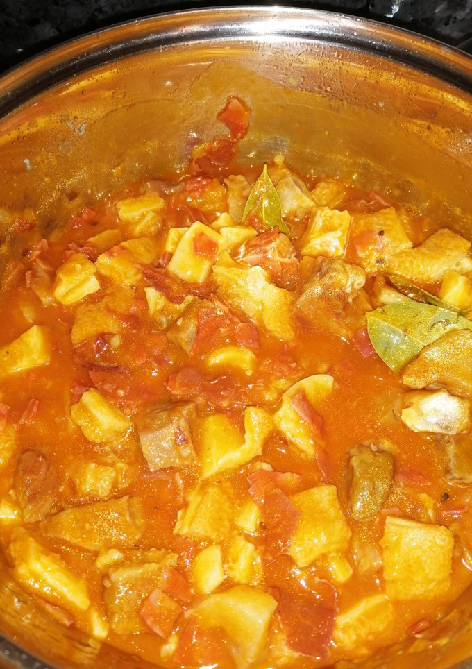Una foto de Callos con tomate