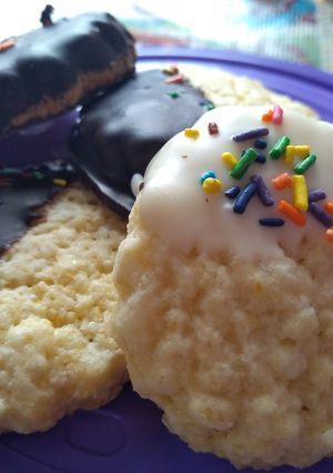 Una foto de Cookies de naranja y chocolate