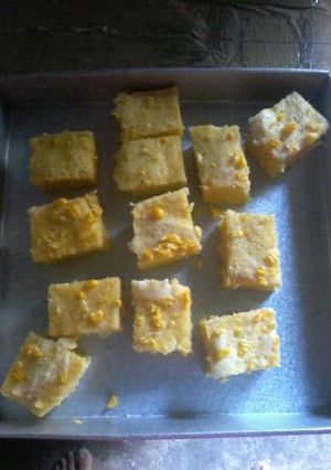 Foto resep Bolu jagung kukus
