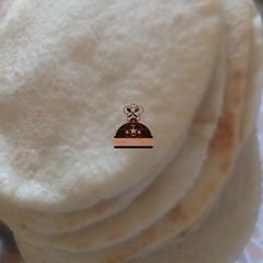 A picture of Homemade Shawarma bread/ Pita bread.