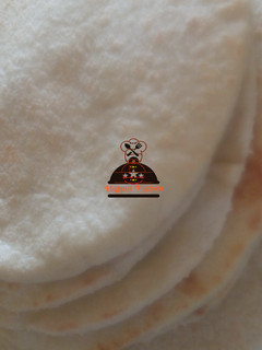 A picture of Homemade Shawarma bread/ Pita bread.