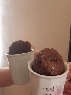 عکسی از دستور کیک فنجانی بدون فر