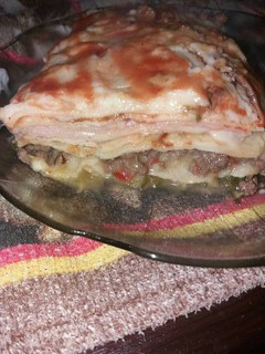 Una foto de Lasaña