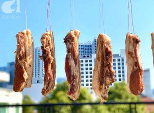 Hình của món Thịt Ba Rọi Rút Sườn Một Nắng.