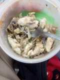Pollo y hongos Godin