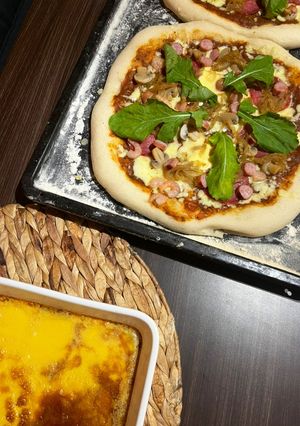 Una foto de Pizza picante ☑️